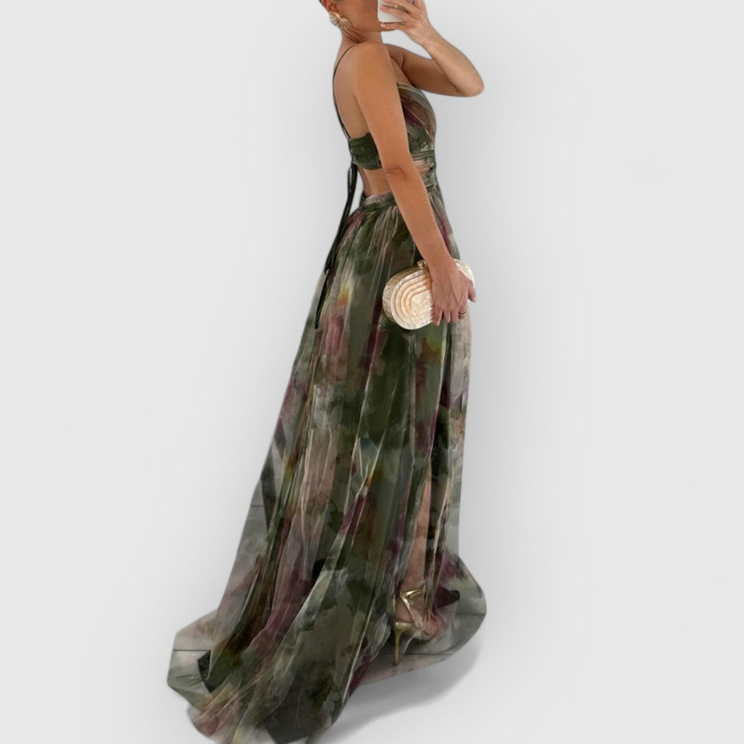 Sarrah | Maxi-jurk met bloemenprint