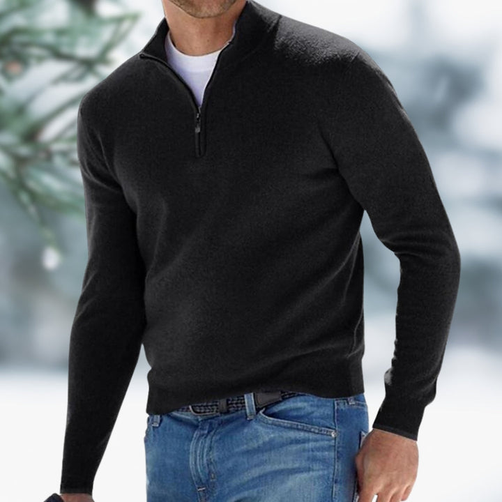 Bernard | Pullover met Stijlvolle Rits