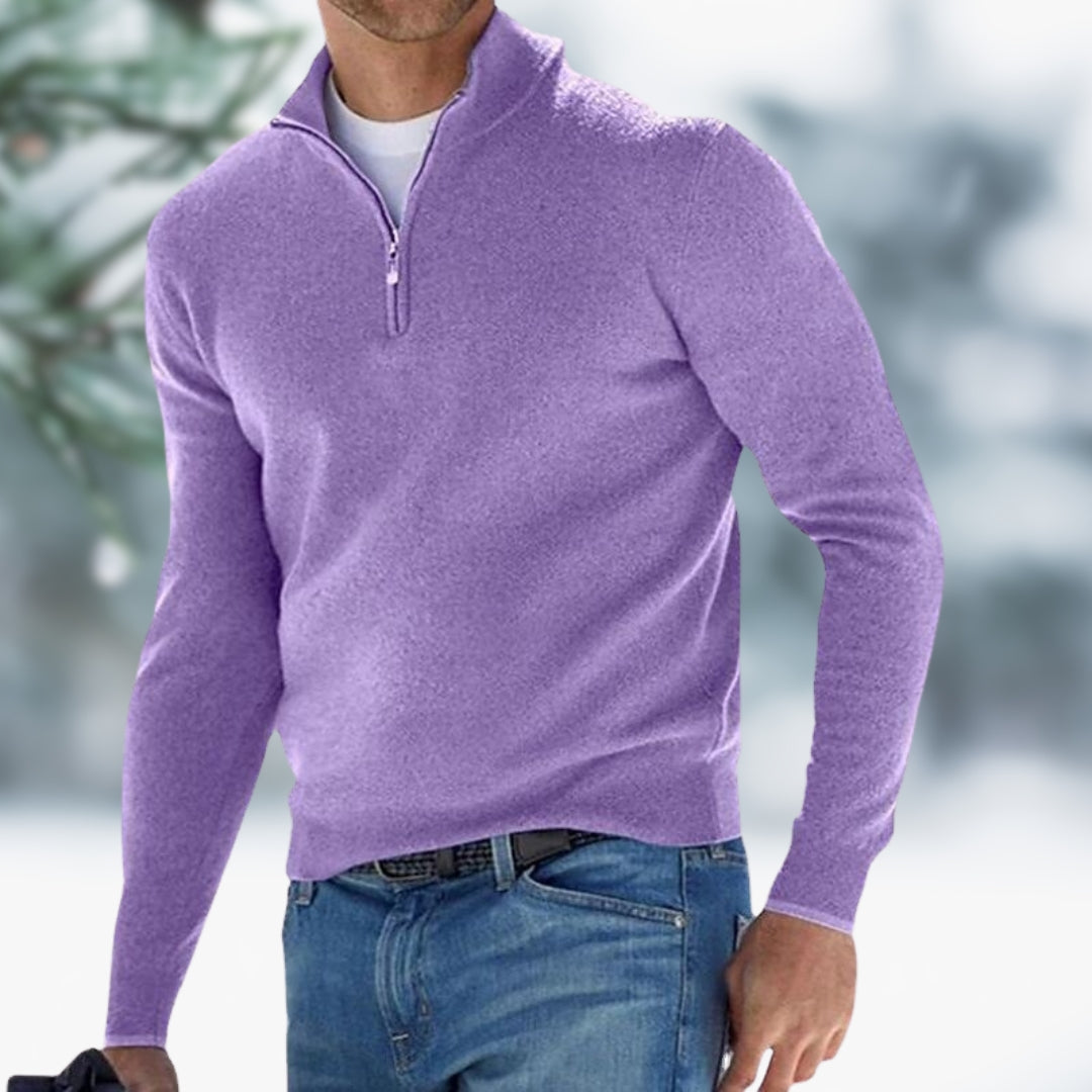 Bernard | Pullover met Stijlvolle Rits