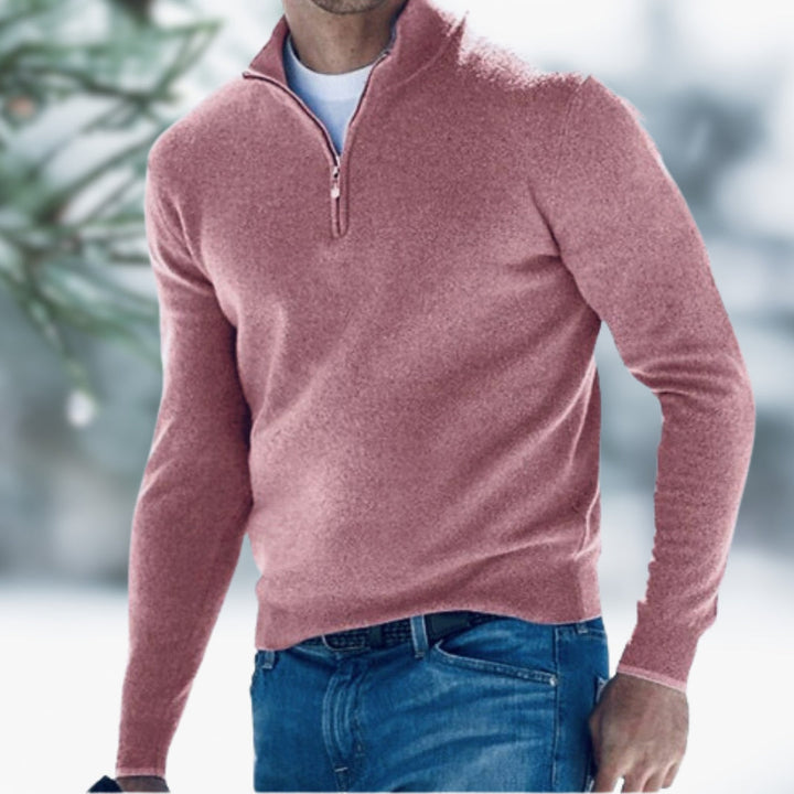 Bernard | Pullover met Stijlvolle Rits