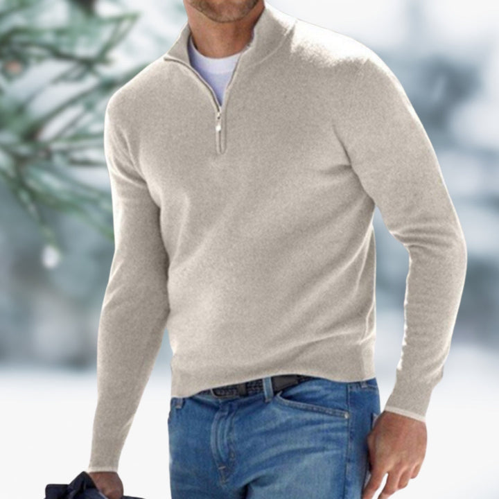 Bernard | Pullover met Stijlvolle Rits