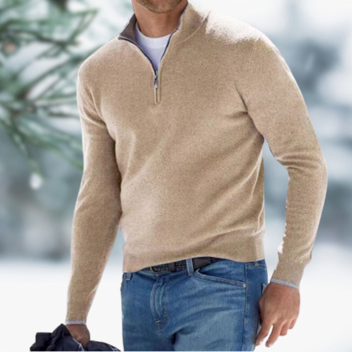 Bernard | Pullover met Stijlvolle Rits