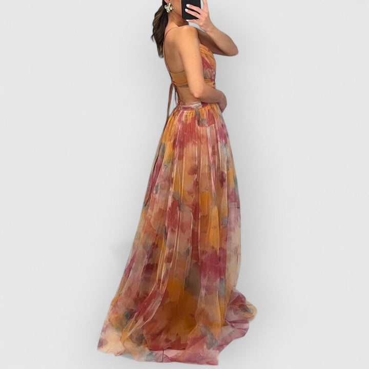 Sarrah | Maxi-jurk met bloemenprint