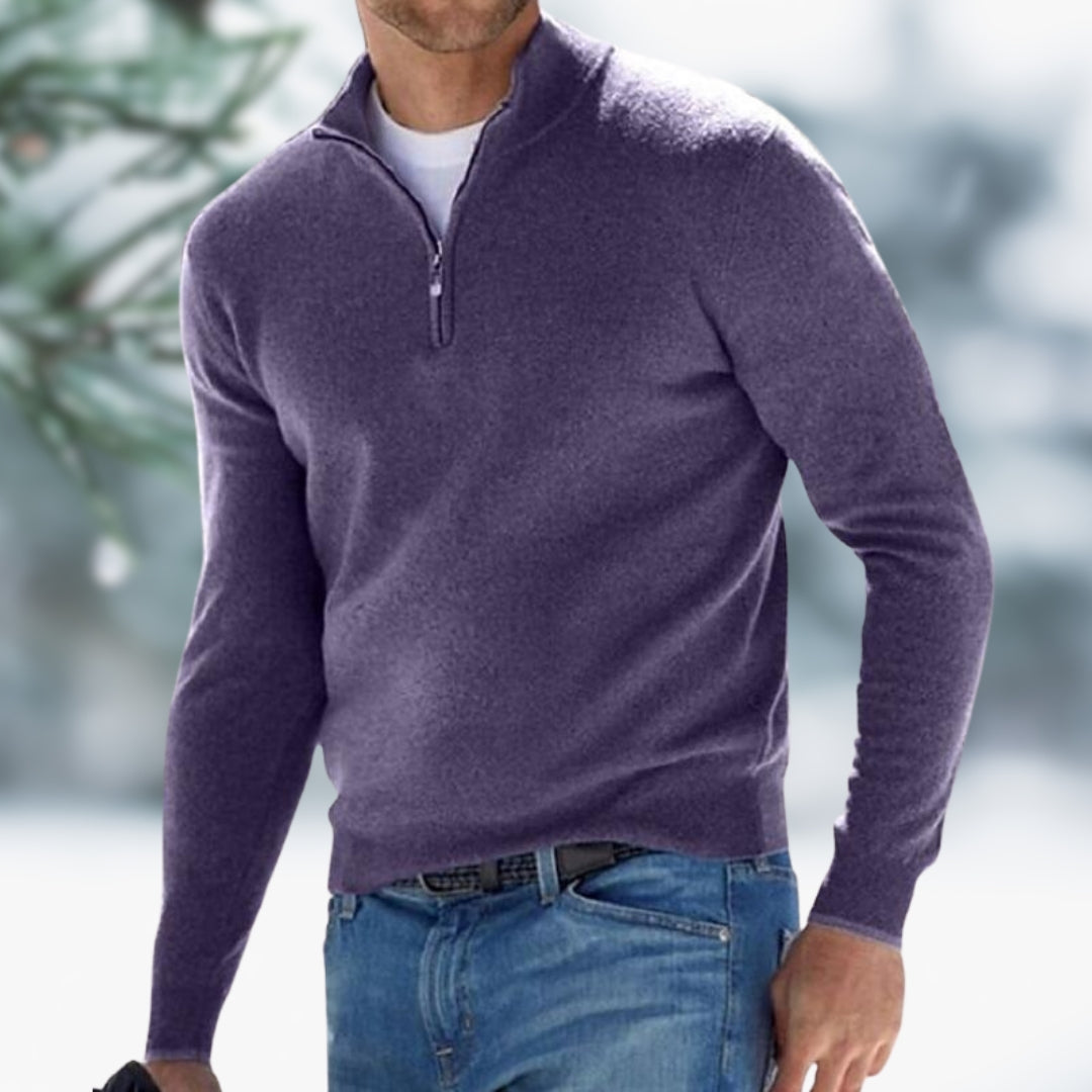 Bernard | Pullover met Stijlvolle Rits