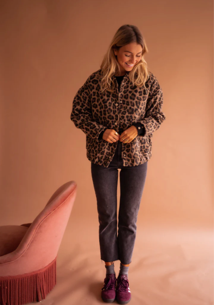 LEONA | Leopard Bomberjack