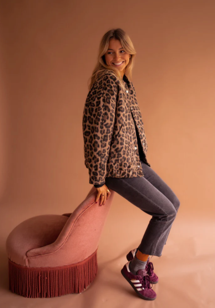 LEONA | Leopard Bomberjack