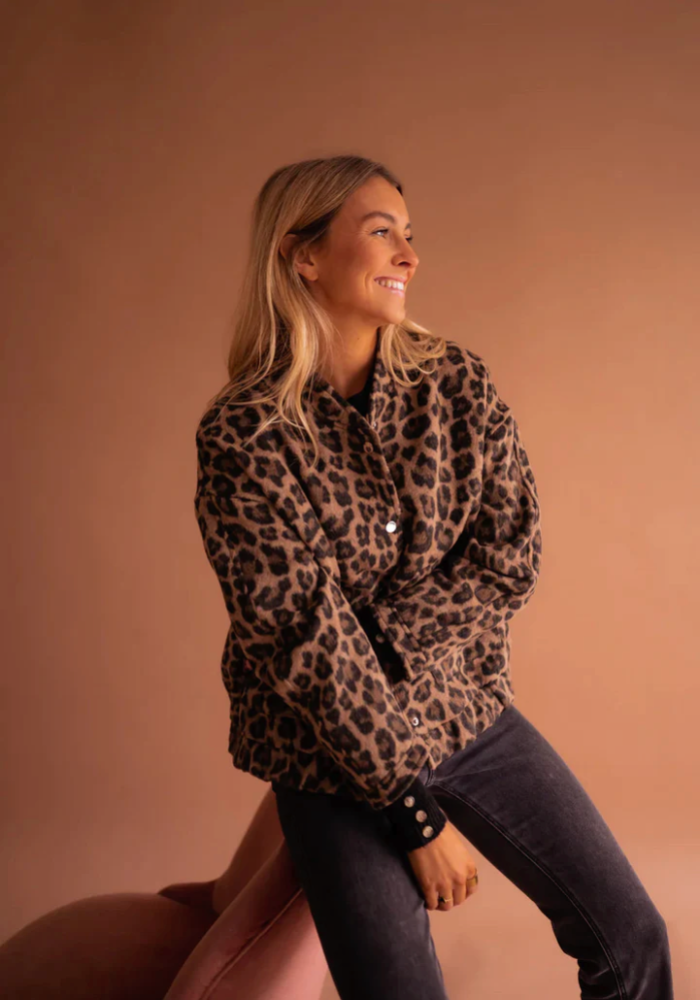 LEONA | Leopard Bomberjack