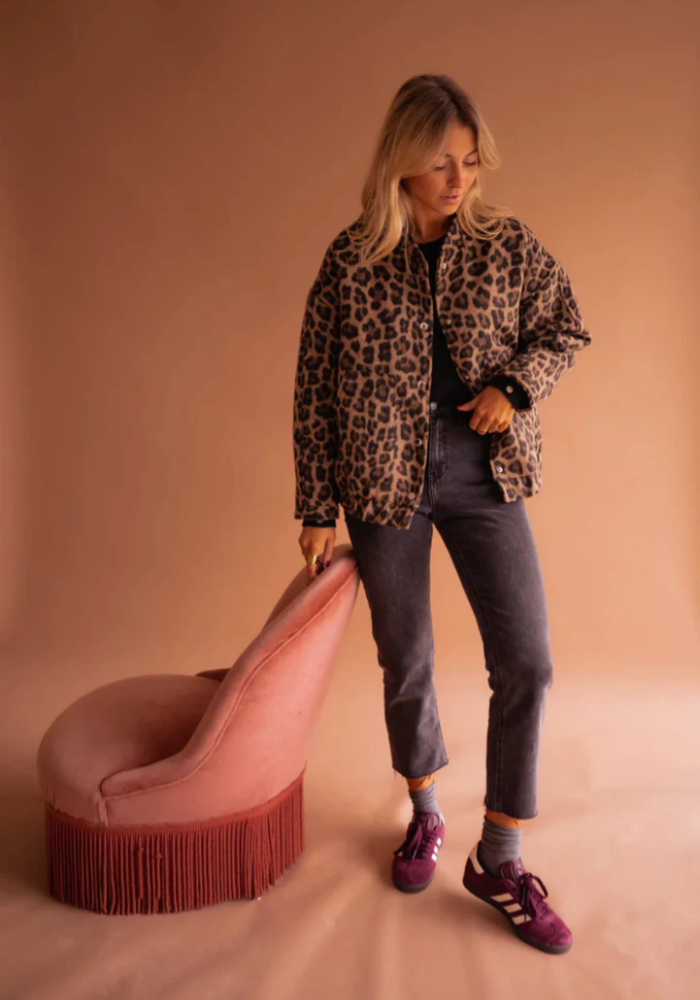 LEONA | Leopard Bomberjack