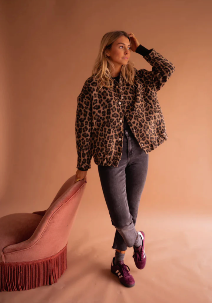 LEONA | Leopard Bomberjack