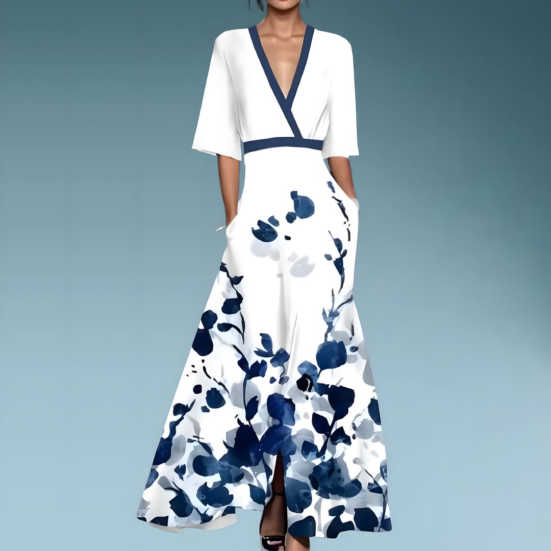 Leora | Elegante jurk met mouwen