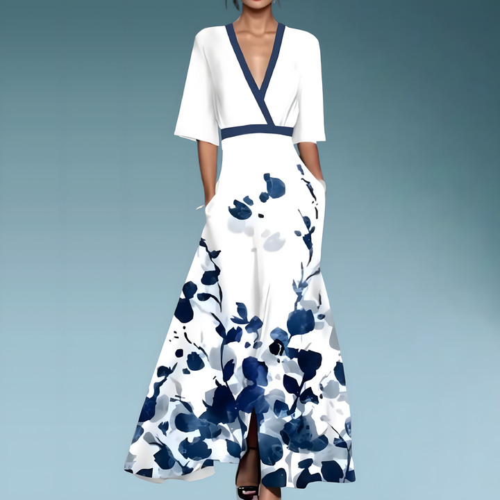 Leora | Elegante jurk met mouwen